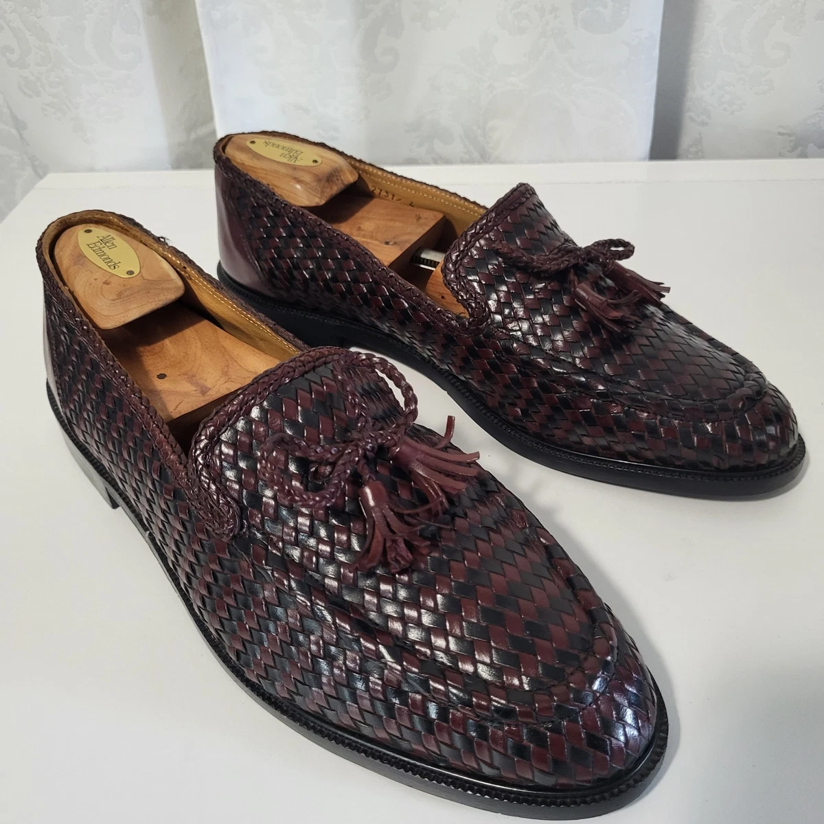 Adolfo shoes size 10 1/2 Adolfo mens 9 1/2 M dress shoes italian made brown leather  main image 4