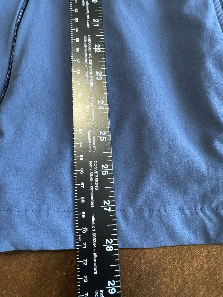 Magellan Outdoors Mujer XL Azul Marino Con Capucha Cremallera Completa Chaqueta Abrigo Chaqueta de Lluvia Foto 4 de 4