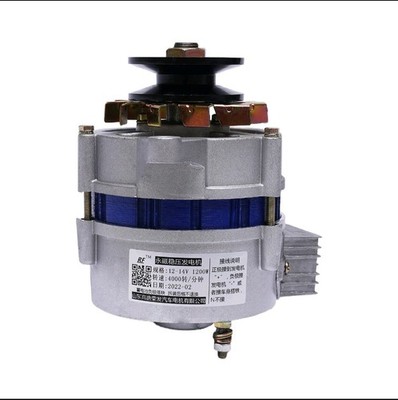 1200W 12V PMA Low Rpm Copper Permanent Magnet Silicon Rectifier Generator