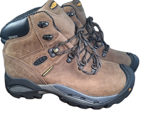 Keen Dry Waterproof Utility Boots Mens 7.5 Steel Toe Safety Shoes Key Tech 7 "