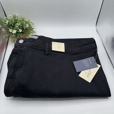Universal Thread woman Sailor Wide Leg Jeans High Rise Black Waist 48.5'' NWT