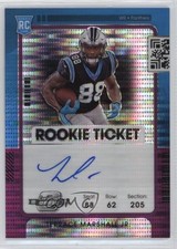 2021 Contenders Optic Purple Pulsar Prizm /21 Terrace Marshall Jr #120 Auto 4f5