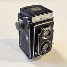 Vintage Ziess Ikon 852/16 IKOFLEX TLR Camera 6X6 Triotar 75mm f3.5 READ 
