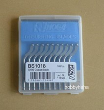 10Pcs BS1018 S100 Blades Hand Deburring Tool Metalworking