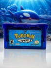 Pokemon Sapphire Version Nintendo Game Boy Advance GBA Authentic New Battery