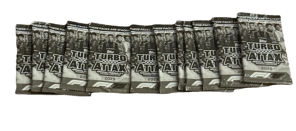 Topps Turbo Attax 2025 Sealed Packs X12