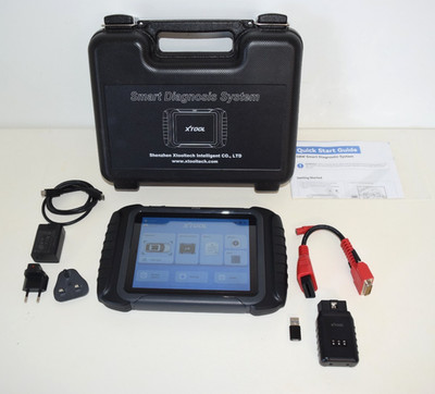 XTOOL D8W Full Diagnostic Tool Bi-Directional OBD2 Scanner Wifi/Bluetooth USED