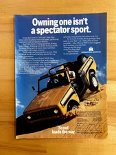 1978 Print Ad International Scout Winner of the Baja 1000 km Race 1977