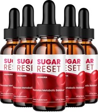 (5 Pack) Sugar Reset Liquid Drops – SugarReset Advanced Formula Blood Support