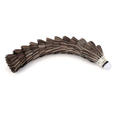 12-Pack Advanced Goose Feather Badminton Shuttlecocks Stable And Sturdy