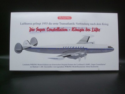Wiking 734201 Super Constellation Lufthansa Königin der Lüfte in 1:200 in OVP