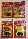 Lot Of 2 Vintage 1986 Coke Kids And 2 Coke Kids Togs And Accessories 4030 4034