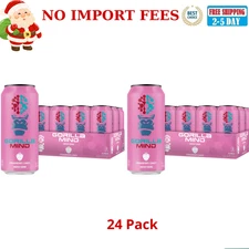 Gorilla Mind Energy Drink - Strawberry Candy, 16oz, 24-Pack