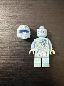 GENUINE LEGO&reg; Ninjago NRG Zane Minifigure 9590 Njo0069 Blue Rare Authentic 