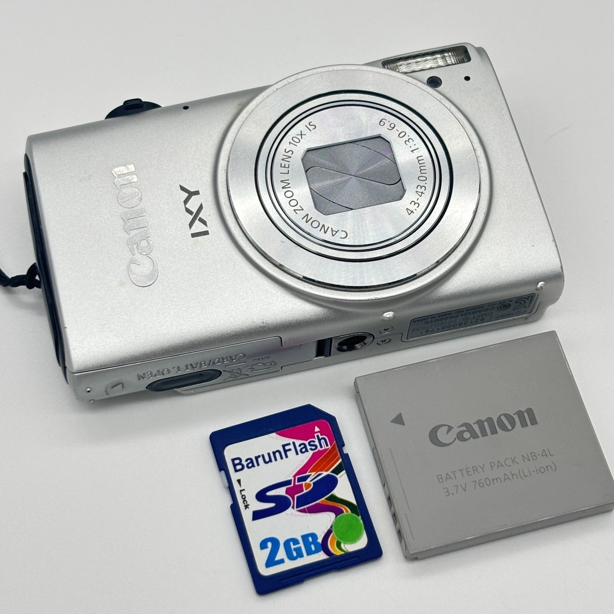Canon IXY 610F (良品） Canon IXY 610F Silver PowerShot ELPH 330 IXUS 255 HS Digital