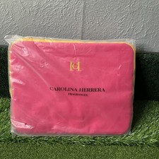 Bolsa o bolsa de maquillaje Carolina Herrera 13 X 10 pulgadas/tal vez estuche para computadora portátil/manzana