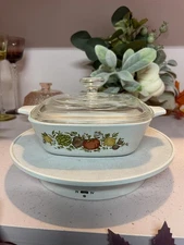 Vintage CorningWare Spice of Life Petite P-41-B dish (1 and 3/4 cup)