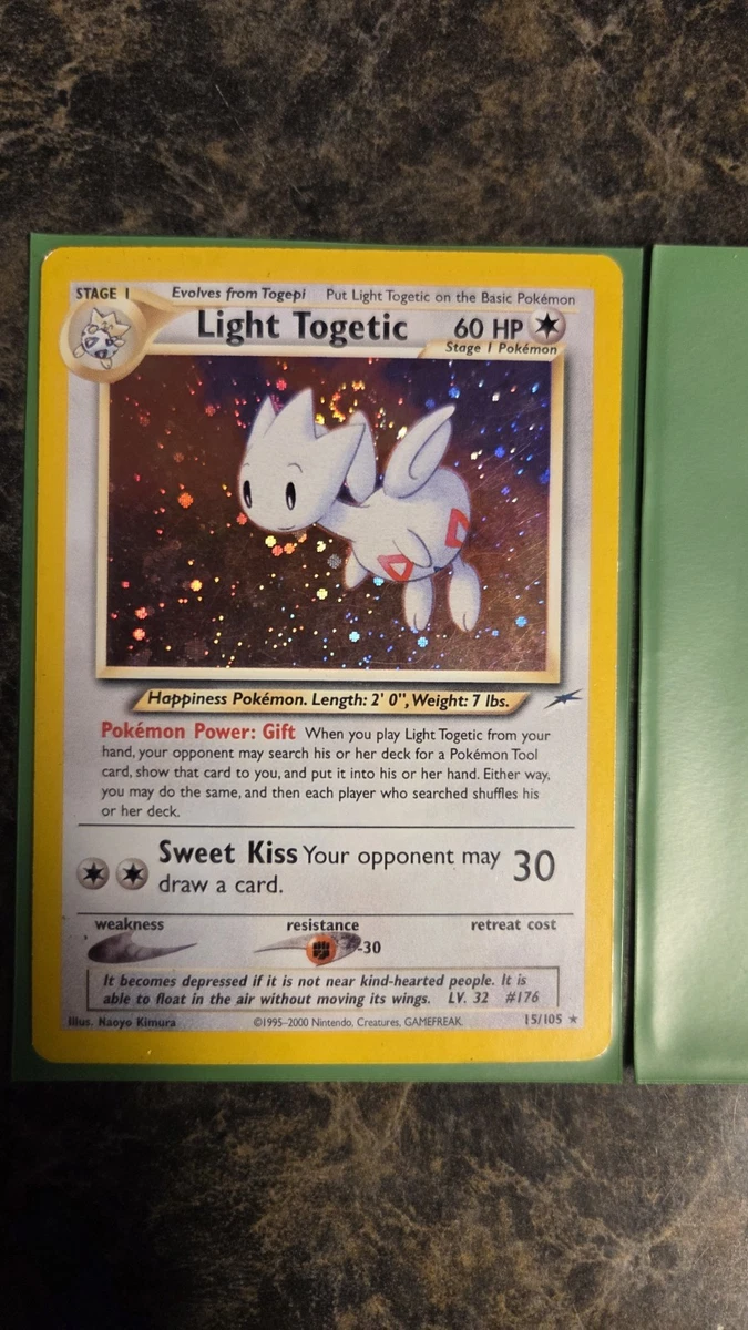 Pokémon TCG Neo Destiny Colorless Holo Rare Individual Collectible