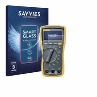 3X Savvies Schutzglas FüR Fluke Multimeter 115 Panzer Folie Glas Klar