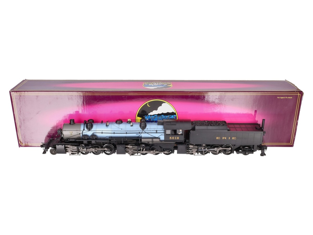 HO ゲージ　MTH 2-8-8-8-2 TRIPLEX ERIE#5016 HO Scale Plastic - MTH HO 2-8-8-8-2 Triplex Steam Engine