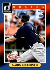 2014 Donruss The Rookies #49 Garin Cecchini Boston Red Sox