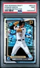 KONNOR GRIFFIN 2024 Bowman Chrome Draft Refractor PSA 9 #BDC-22 Pirates RC