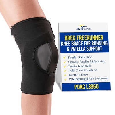 Breg FreeRunner Knee Brace L1820 - Advanced Patellofemoral Support for Sports