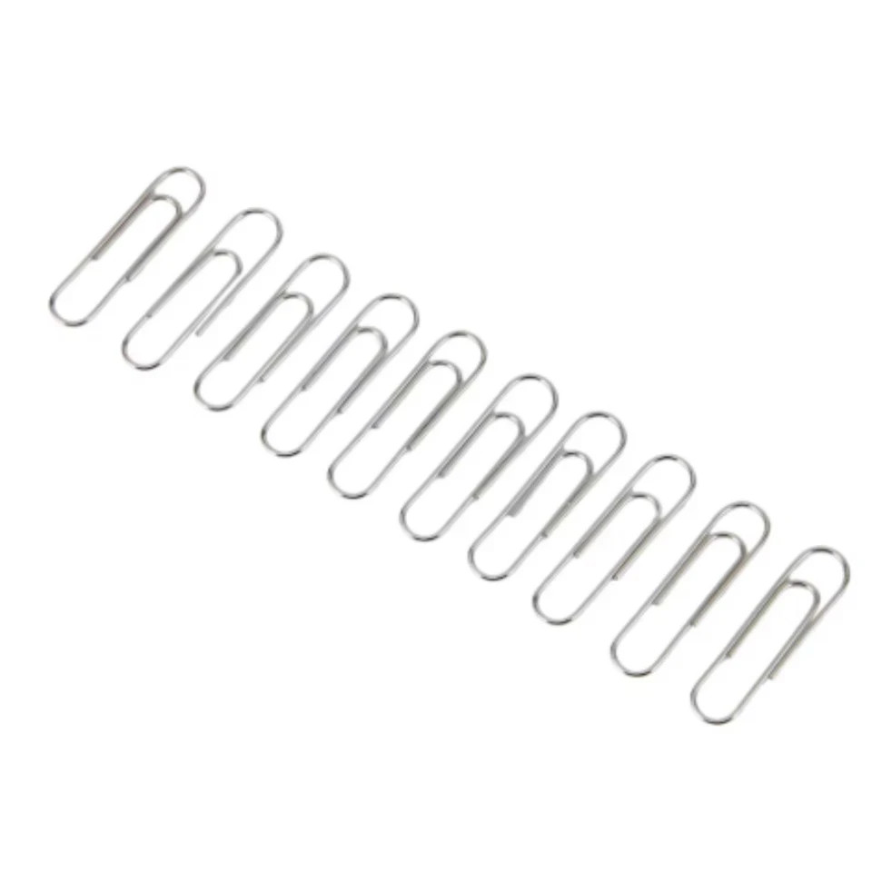 Paper Clips 250 Pack Silver Metal Office School Stationery 28mm Clips — image 3