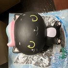 CutieCreative Black Cat Scented Foam Squeeze Ball Stress Reliever 5 in — photo 1