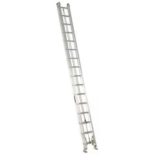 Louisville Ae2232 32 Ft Aluminum Extension Ladder, 300 Lb Load Capacity