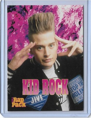 1991 Rap Pack Kid Rock Trading Card 63 Look At The Hair