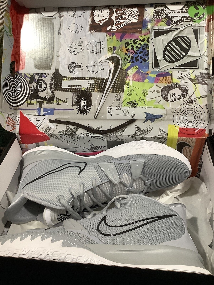 Nike Kyrie 7 TB Promo Wolf Grey/Black/White DM5042-003 Men\'s Size 18 Nike Kyrie 7 TB Promo Wolf Grey Black Basketball DM5042-003  main image 2