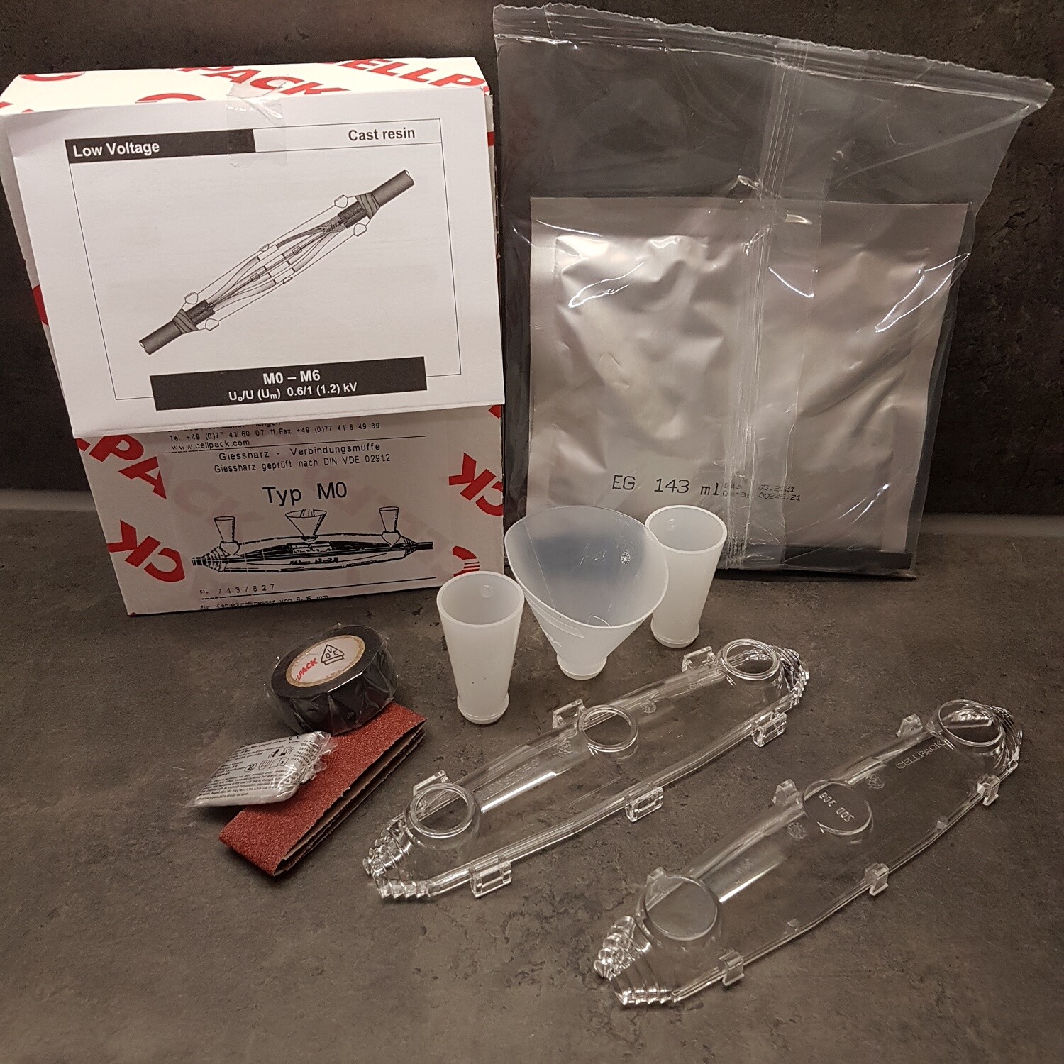 Cellpack M0 EG Gießharz Verbindungsmuffe (124293) online kaufen | eBay