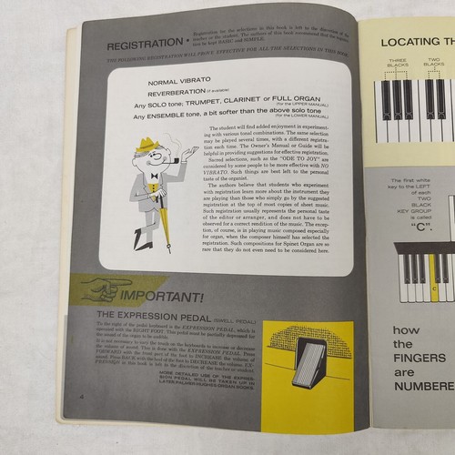 Palmer Hughes Spinet Organ Course Instruction Book #1 Rare 1965 Vtg - Picture 6 of 22