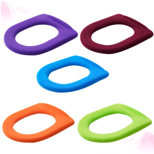 10 Stück bunte O-förmige WC-Vorleger, Closestool-Matte, langlebig, nützlich, - Bild 4 von 12