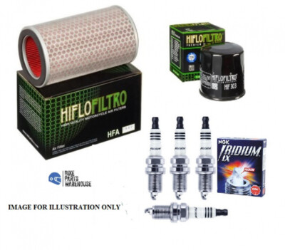 KTM 1090 ADVENTURE 2017 bis 2019 Filter 4X IRIDIUM Zündkerzen Service Kit
