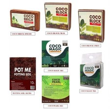 COCO COIR BRICK  ORGANIC  COCONUT FIBRE 100% NATURAL FRIENDLY