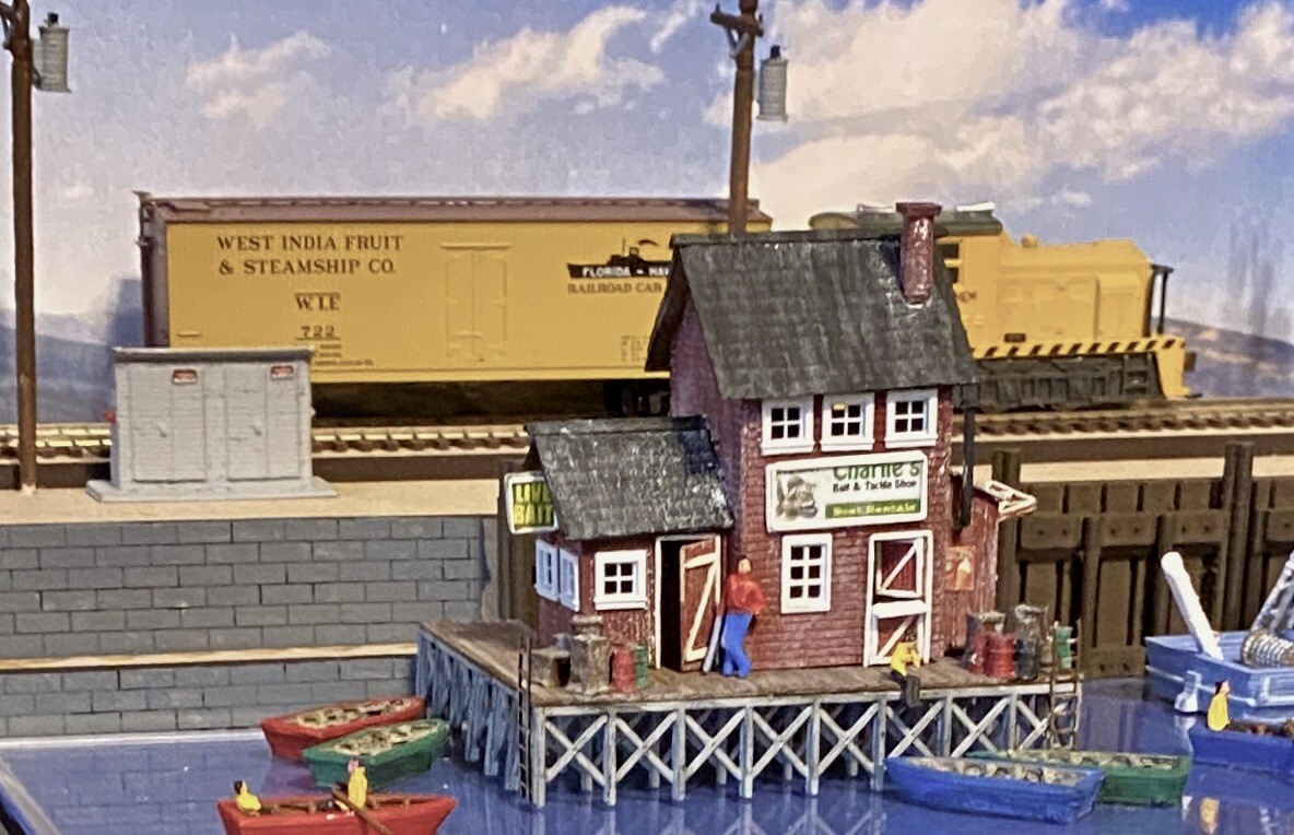 KIT Charlie's Bait & Tackle N Scale (1160) SME Craftsman Snugg Harbor Series eBay