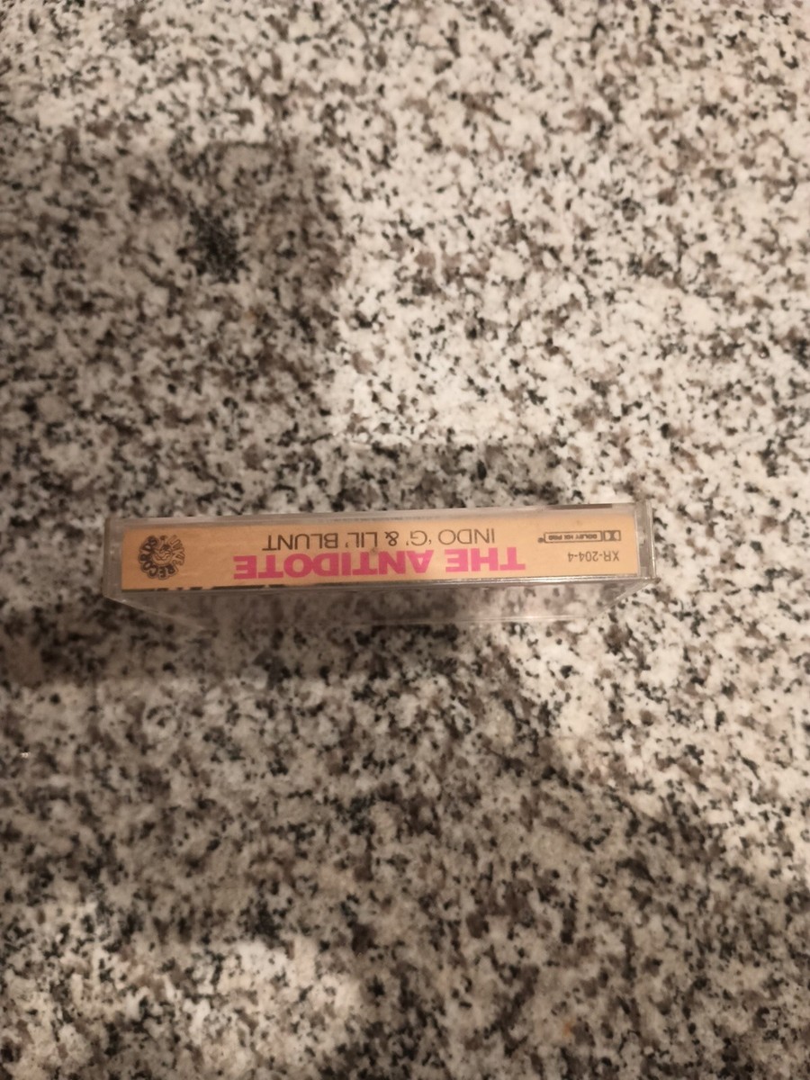 Indo G & Lil Blunt The Antidote Cassette 1994 Memphis Rap