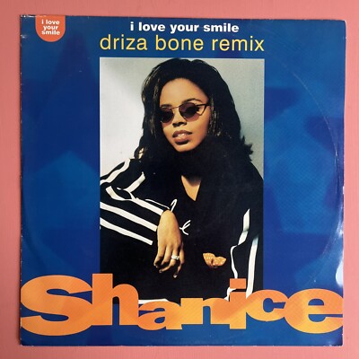 Shanice. I Love Your Smile (Driza Bone Remix). 12'' Single 1992. RnB/Swing Dance