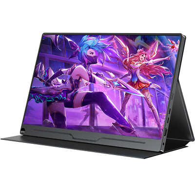 Used | 2K 16'' Portable Monitor 120Hz Portable Gaming Monitor QHD 2K Display HDR