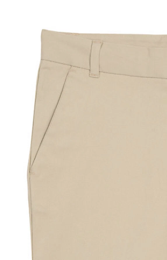 Bermudas para niñas PLUS CHAPS caqui elásticas talla 8 1/2 plUS NUEVAS CON ETIQUETAS Foto 2 de 4