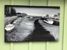 Shawea Millett Oil/Canvas “Low Tide” Halls Harbor Nova Scotia Canada