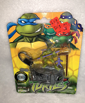 New 2003 Teenage Mutant Ninja Turtles TMNT Donatello Really Works