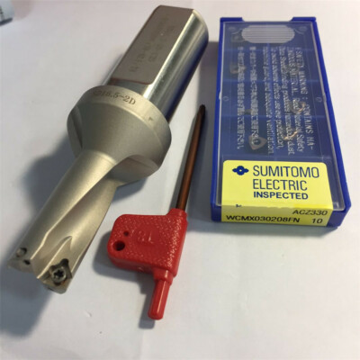 SD16.5-2D-C25 U drilll High speed drill +10pcs WCMX030208FN ACZ330 inserts