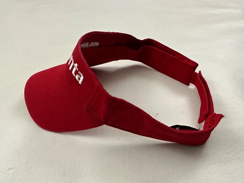 Syngenta Red Cotton Logo Adult Oudore Visor Hat One Size - Picture 2 of 4