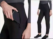 *NWT* HFX Ladies Winter Tech Fleece Lined High-waisted Pants (Black, XXL)