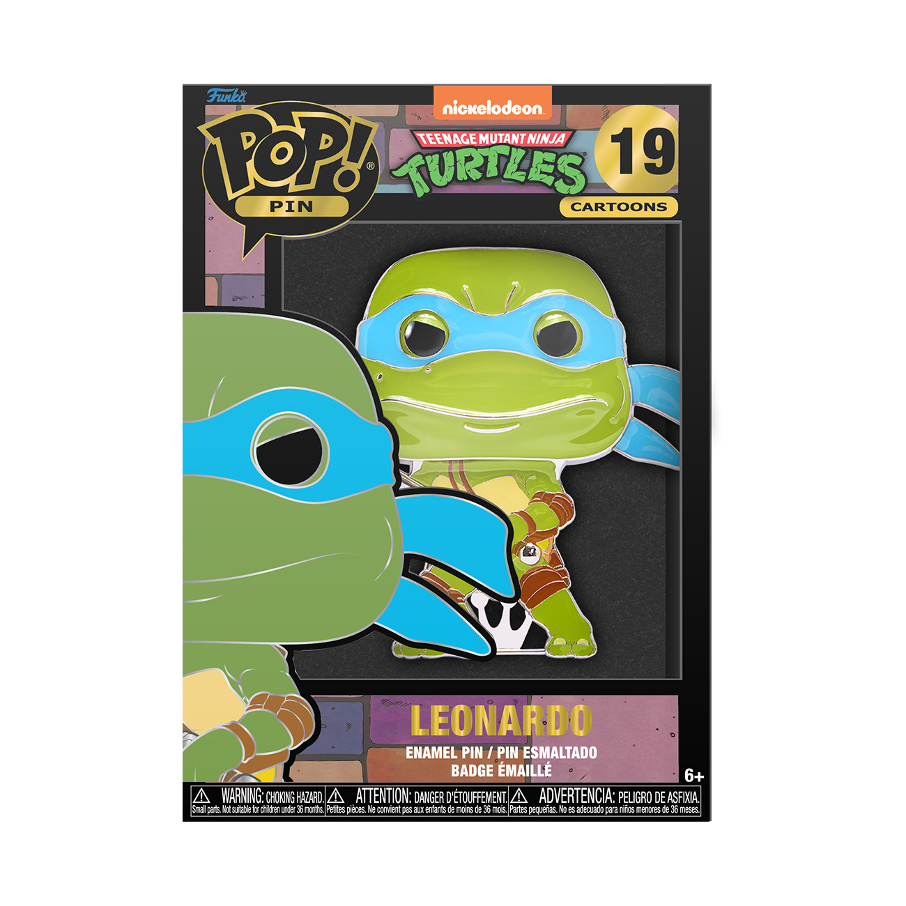 Thumbnail - Funko Pop Pin: Teenage Mutant Ninja Turtles - Leonardo