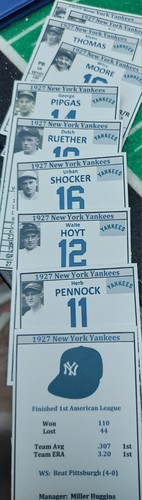 Custom Statis Pro Baseball teams **PDF file**Choose 25 Teams from 55 listed. - Picture 18 of 24