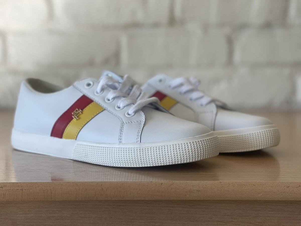 【Ralph Lauren】ジェットセッター ルアナ Lauren Ralph Lauren Janson II Action Leather Sneaker Rl